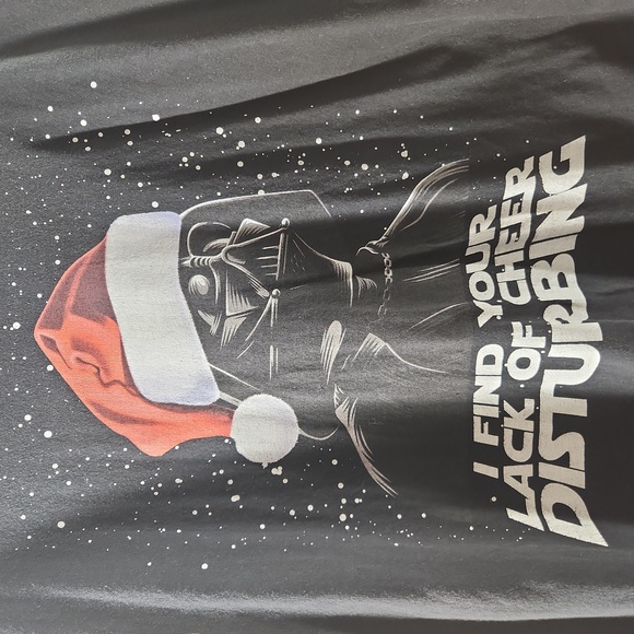 Star Wars Darth Vader (Men's Size 2XL/Black) "I find your lack of..." T-Shirt - Picture 2 of 4